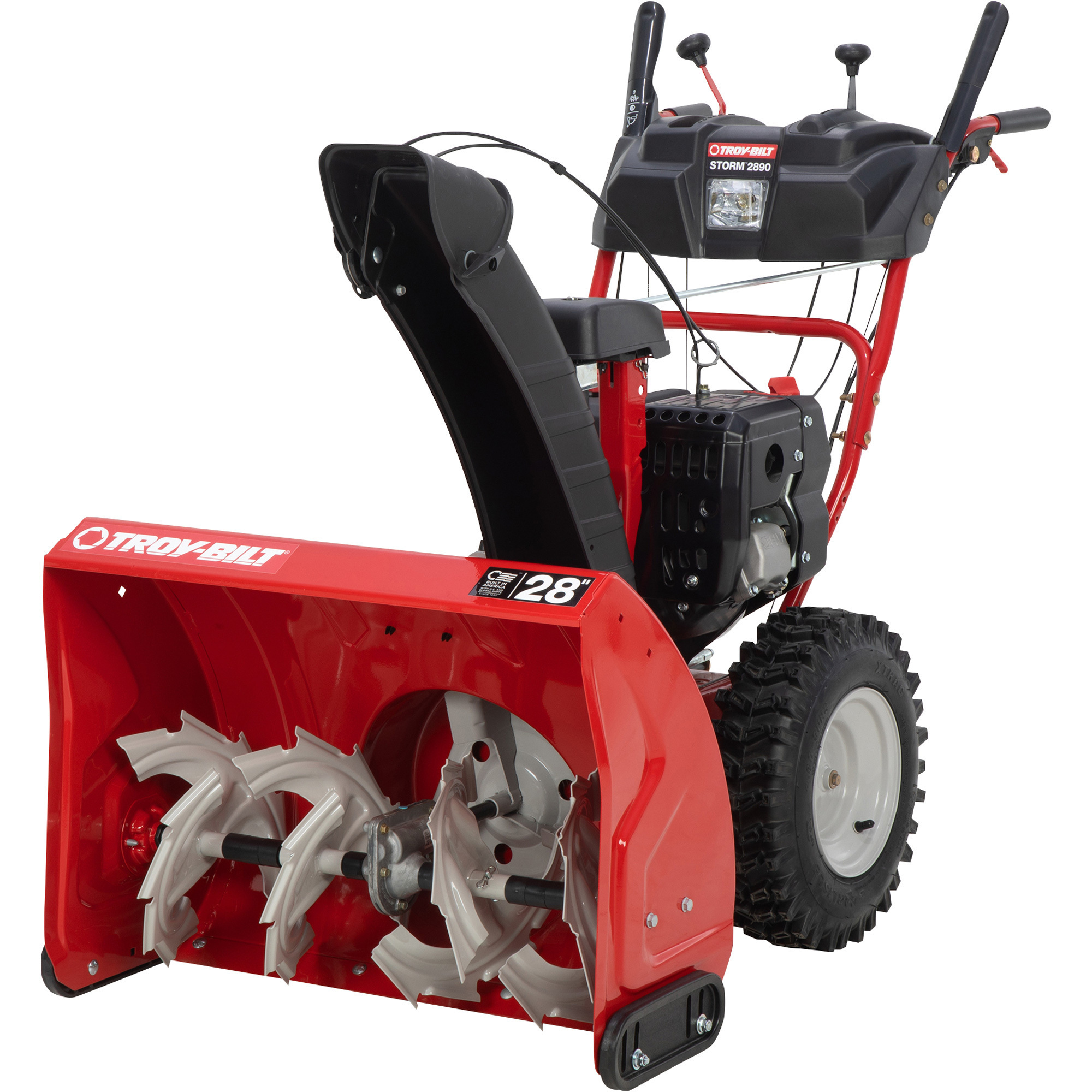 MTD TwoStage Snow Blower with Electric Start — 10 HP, 28in. Path